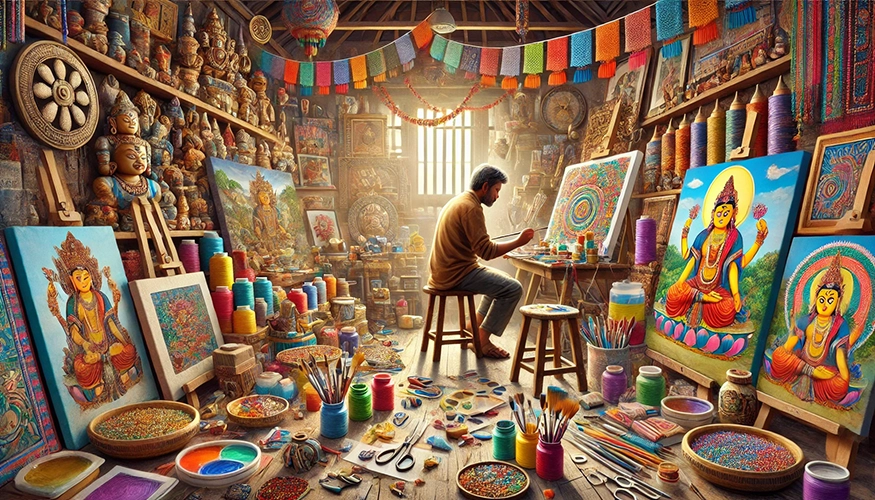 Arts and Crafts in Nepal