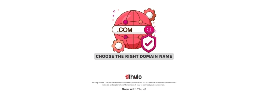 7 Tips to Choose the Right Domain Name for Your Business | Thulo